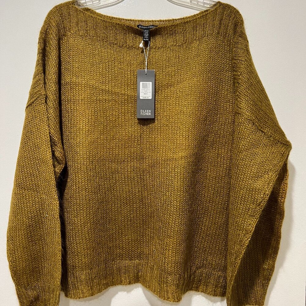 Eileen Fisher Lightweight Mohair Sweater - XL - NWT